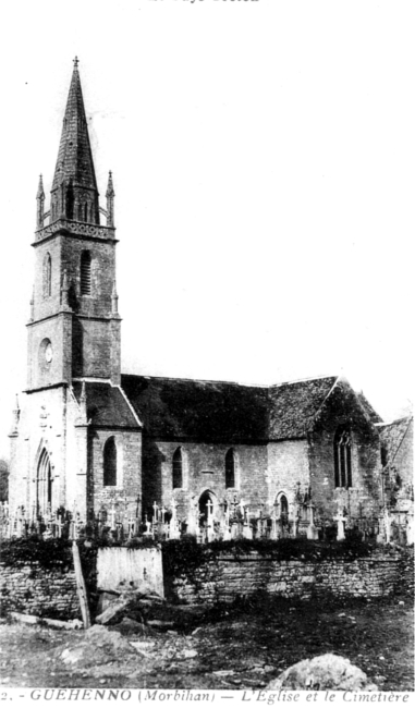 Eglise de Guhenno (Bretagne).