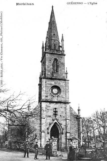 Eglise de Guhenno (Bretagne).