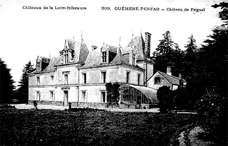 Chteau de Friguel  Gumen-Penfao (Bretagne).