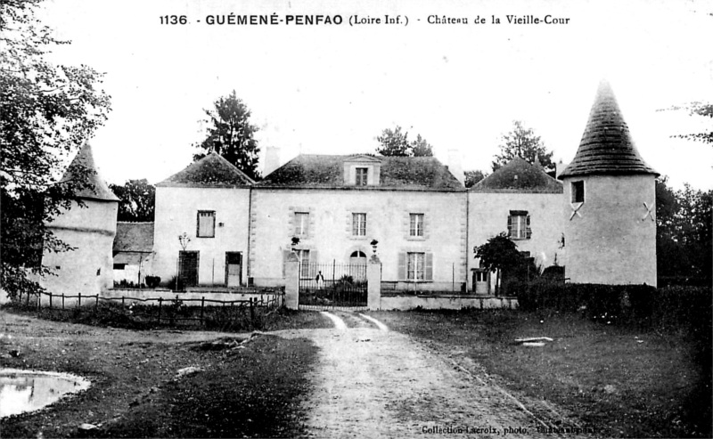 Chteau de la Vieille-Cour  Gumen-Penfao (Bretagne).