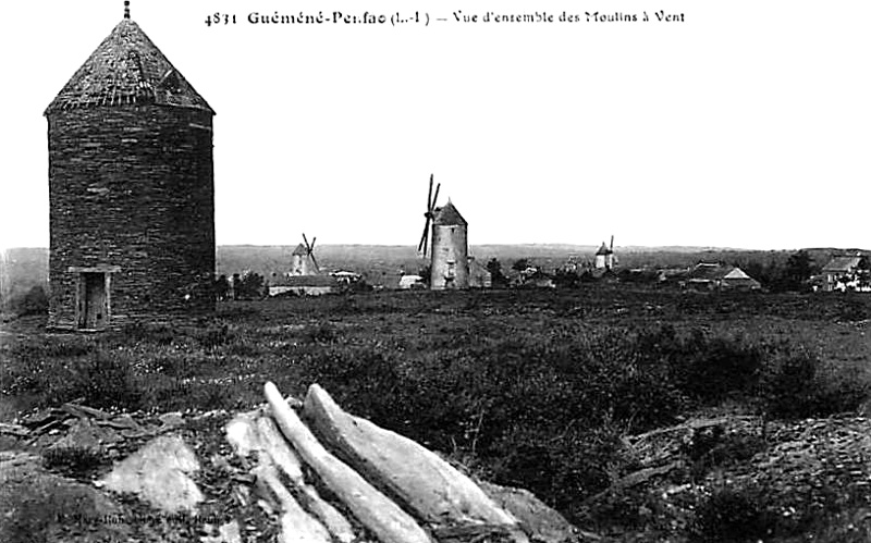 Moulins de Gumen-Penfao (Bretagne).