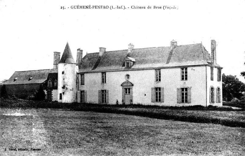 Chteau de Bruc  Gumen-Penfao (Bretagne).