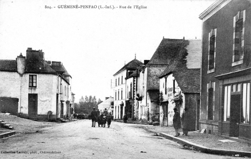 Ville de Gumen-Penfao (Bretagne).