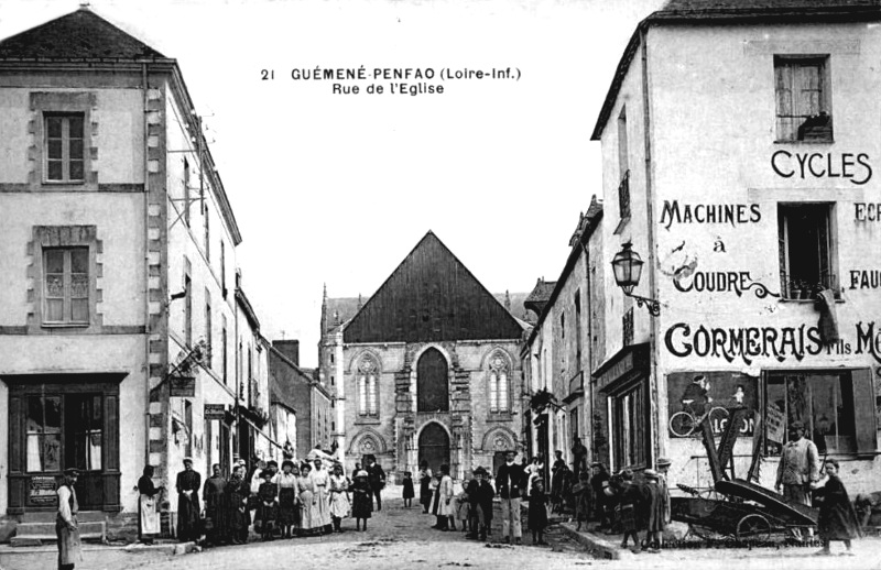 Ville de Gumen-Penfao (Bretagne).