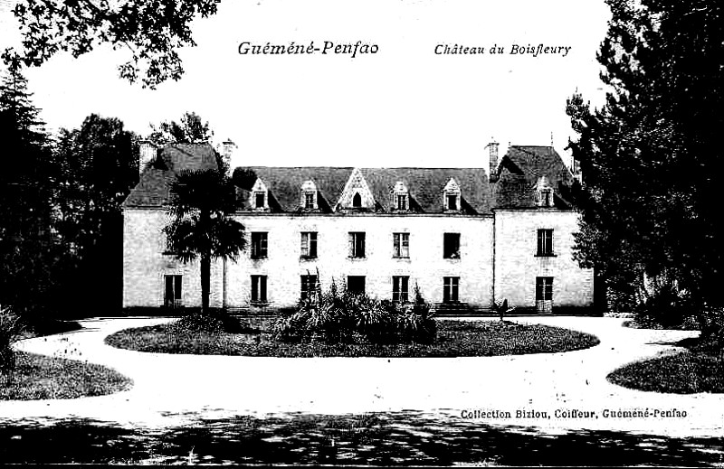 Chteau du Bois-Fleury  Gumen-Penfao (Bretagne).