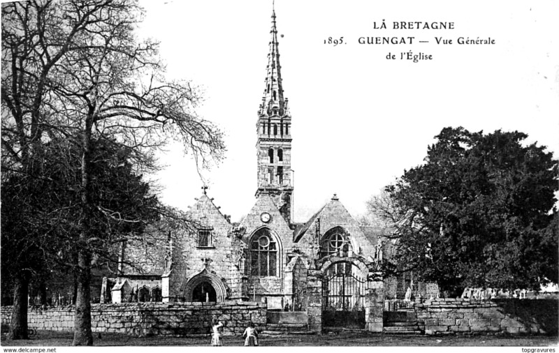 Eglise de Guengat (Bretagne).