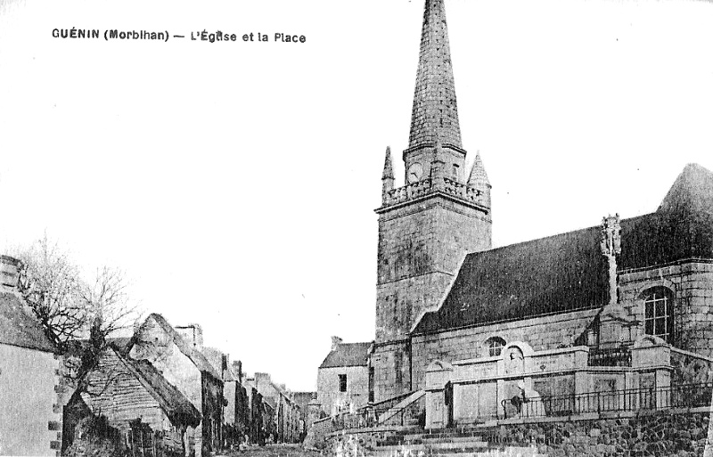Eglise de Gunin (Bretagne).