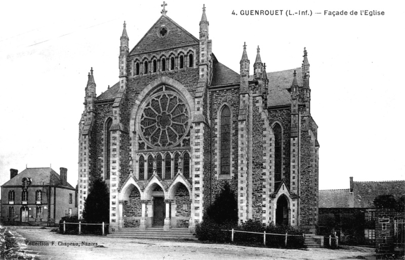 Eglise Saint-Hermeland  Guenrout (anciennement en Bretagne).