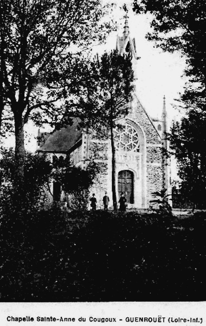 Chapelle Sainte-Anne-du-Cougou  Guenrout (anciennement en Bretagne).