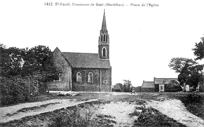 Chapelle Saint-Raoul  Guer (Bretagne).
