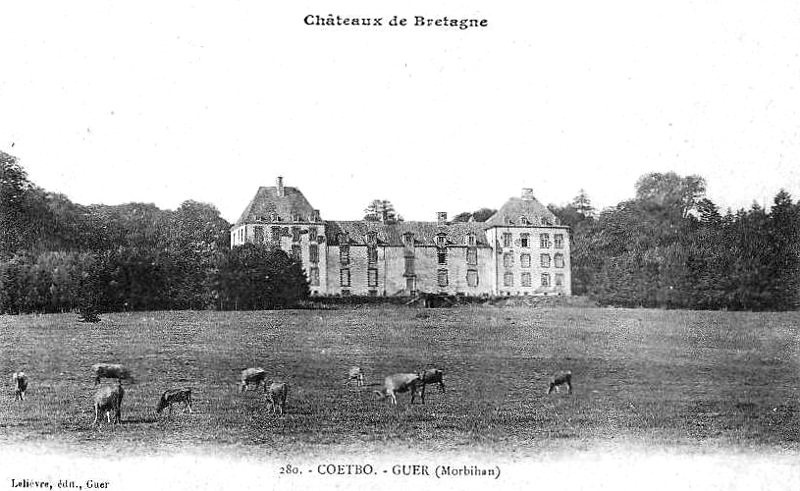 Chteau de Coetbo  Guer (Bretagne).