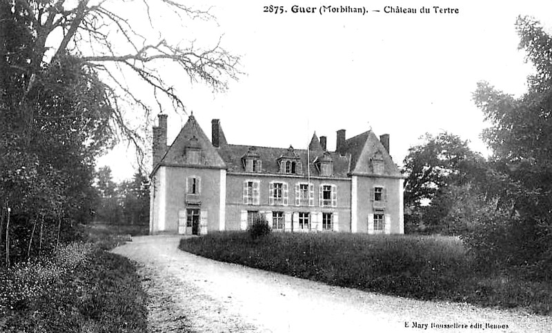 Chteau du Tertre  Guer (Bretagne).