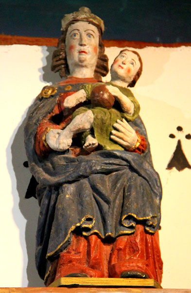 Statue de la chapelle Saint-Jean-Baptiste de Guerlesquin (Bretagne)