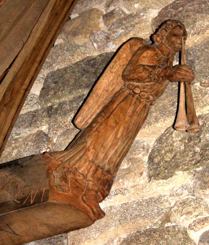 Les anges de la chapelle Saint-Trmeur de Guerlesquin (Bretagne)