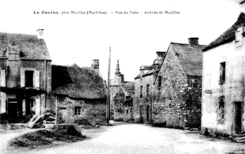 Ville du Guerno (Bretagne).