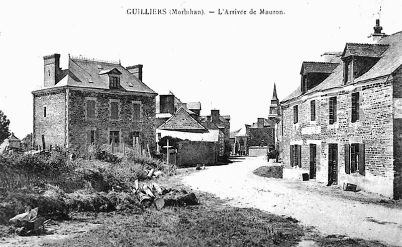 Ville de Guilliers (Bretagne).
