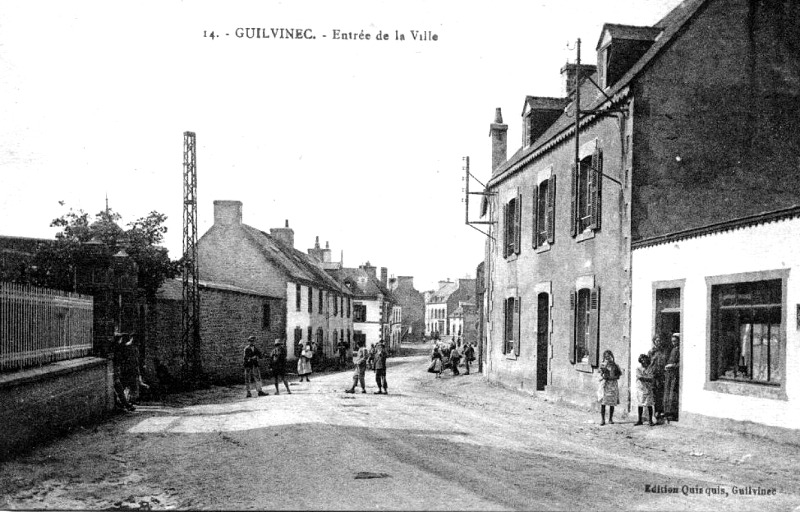 Ville du Guilvinec (Bretagne).