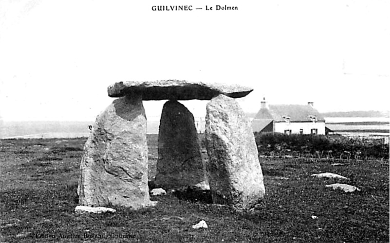 Dolmen du Guilvinec (Bretagne).