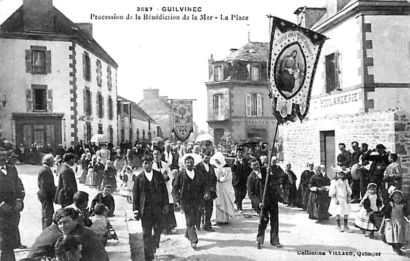 Ville du Guilvinec (Bretagne).