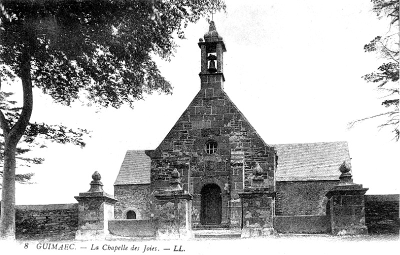 Ville de Guimac (Bretagne) : chapelle Notre-Dame des Joies.
