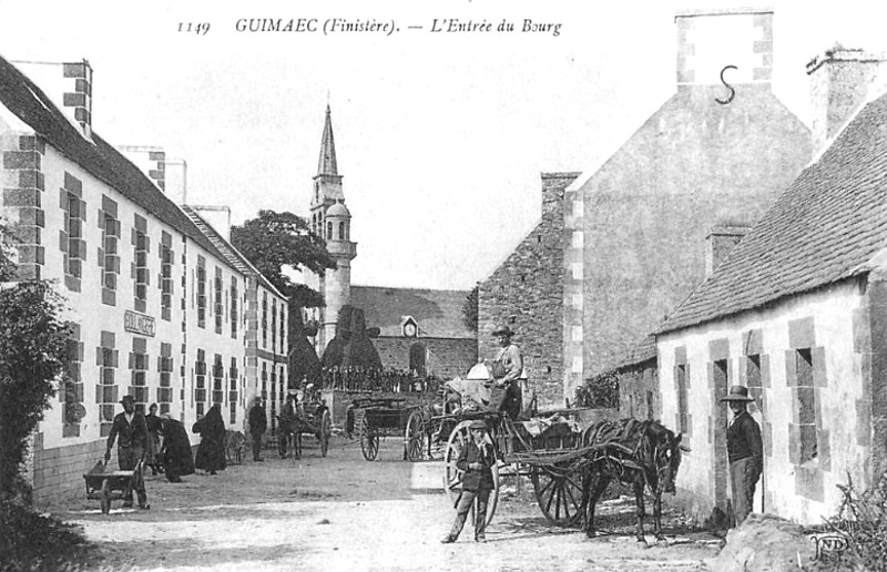 Ville de Guimac (Bretagne).