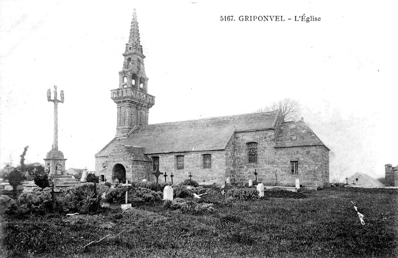 Eglise de Guipronvel (Bretagne).