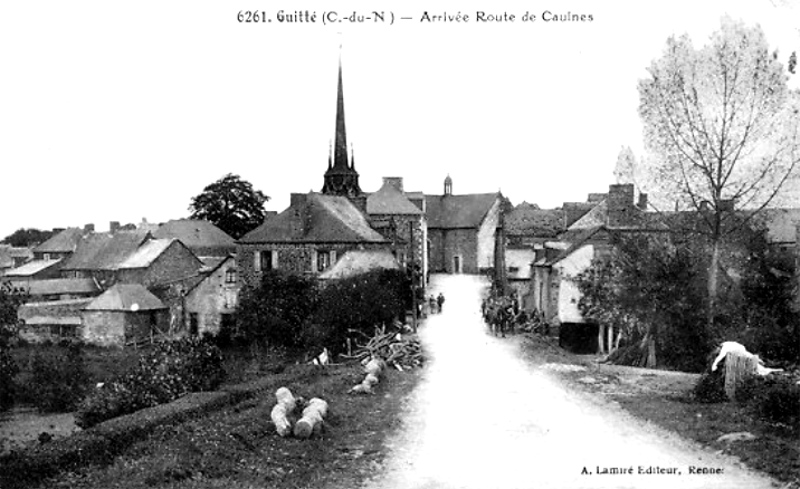 Ville de Guitt (Bretagne).