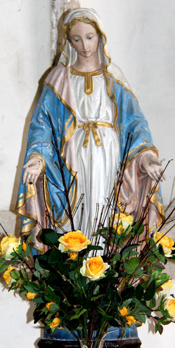 Statue de l'glise Notre-Dame de Gurunhuel (Bretagne)