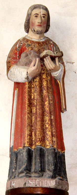 Statue de l'glise Notre-Dame de Gurunhuel (Bretagne)