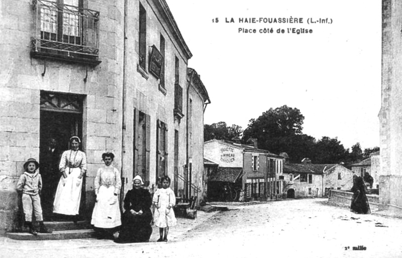 Ville de La Haie-Fouassire (anciennement en Bretagne).