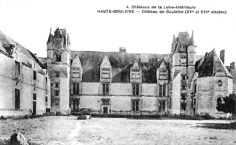 Chteau de Goulaine de Haute-Goulaine (Bretagne).