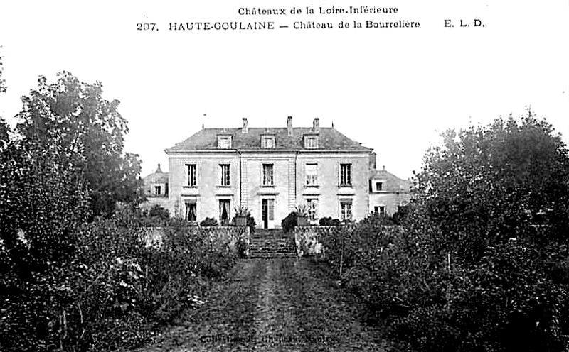 Manoir de la Bourrelire  Haute-Goulaine (Bretagne).