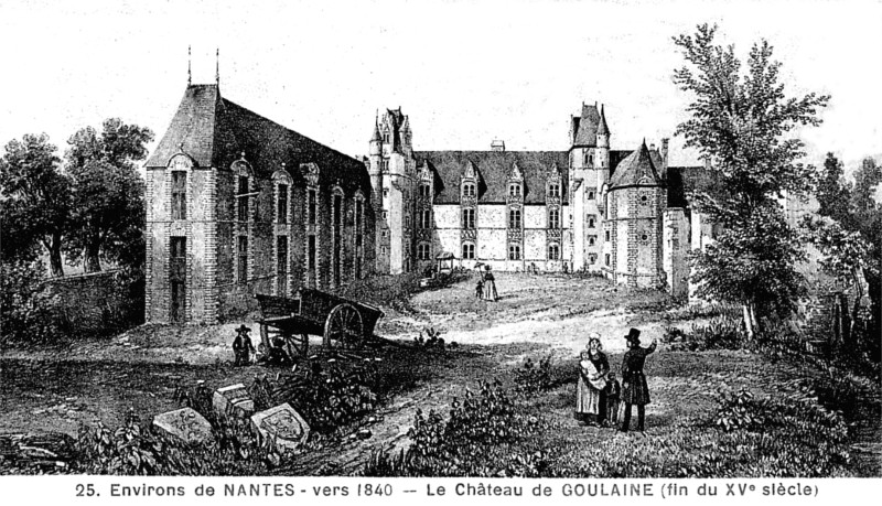 Chteau de Goulaine  Haute-Goulaine (Bretagne).