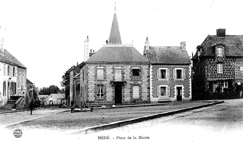 Ville de Hédé (Bretagne).