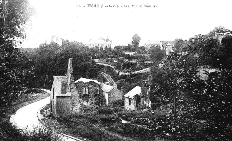 Moulin de Hédé (Bretagne).