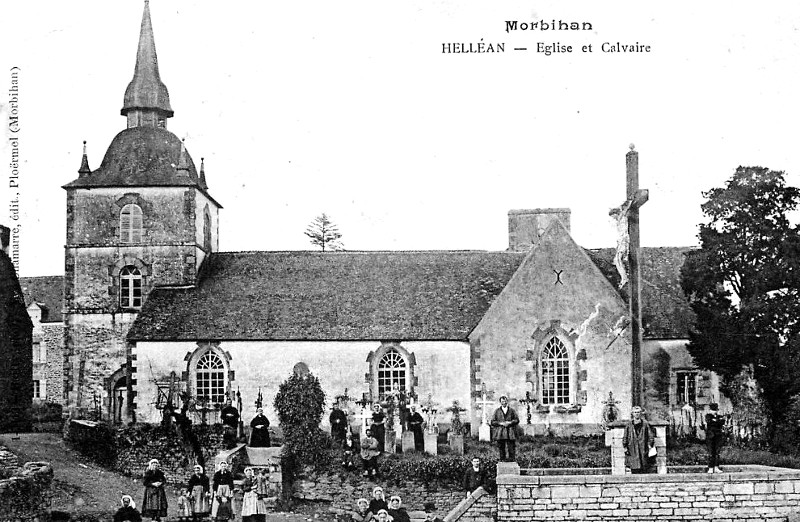 Eglise de Hellan (Bretagne).