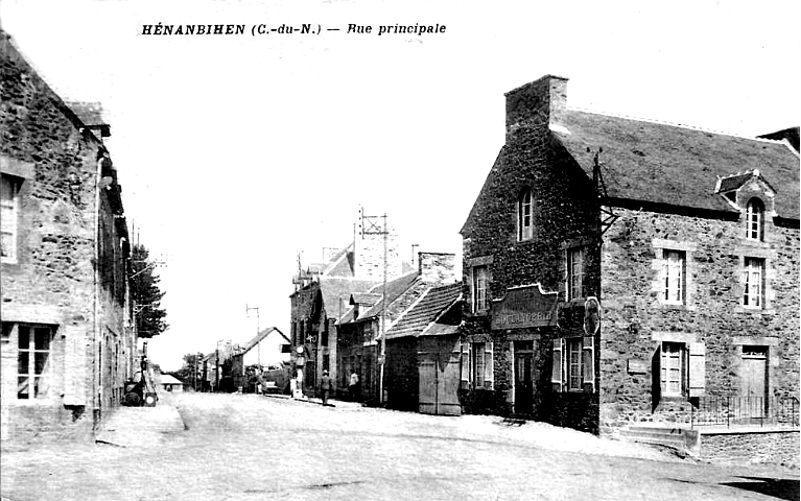 Ville de Hnanbihen (Bretagne).