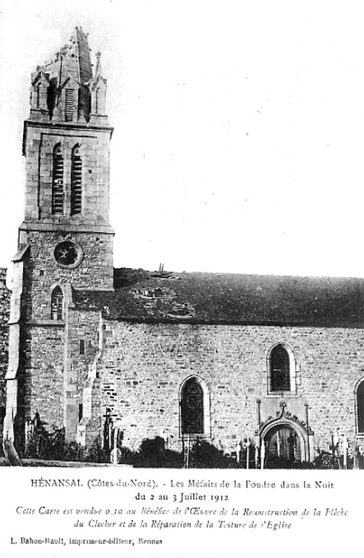 Eglise de Hnansal (Bretagne).