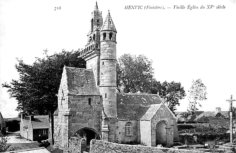 Ancienne glise de Henvic (Bretagne).