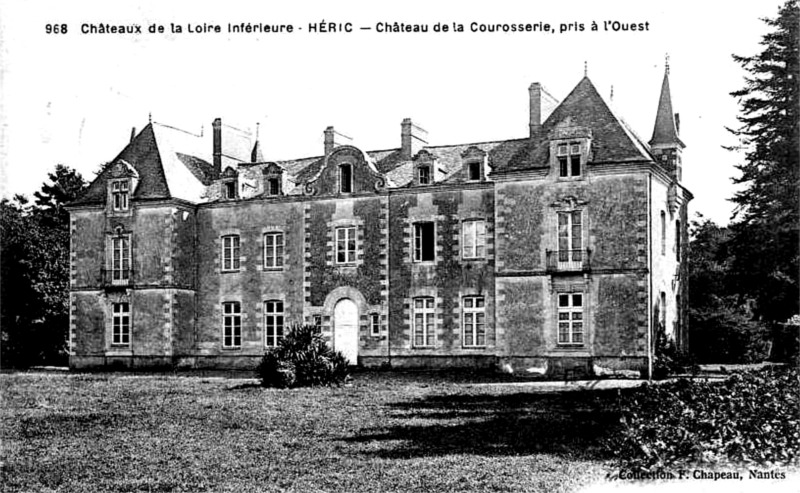 Chteau de la Courosserie  Hric (anciennement en Bretagne).