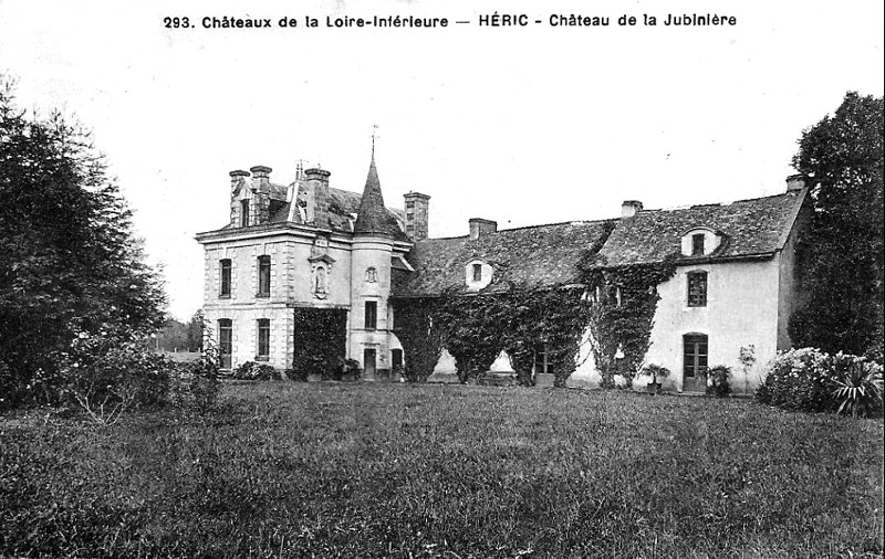 Chteau de la Jubinire  Hric (anciennement en Bretagne).