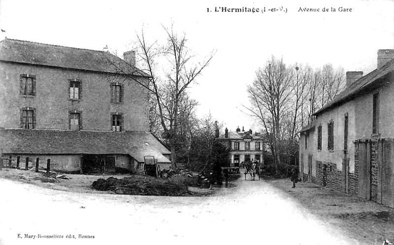 Ville de L'Hermitage (Bretagne).