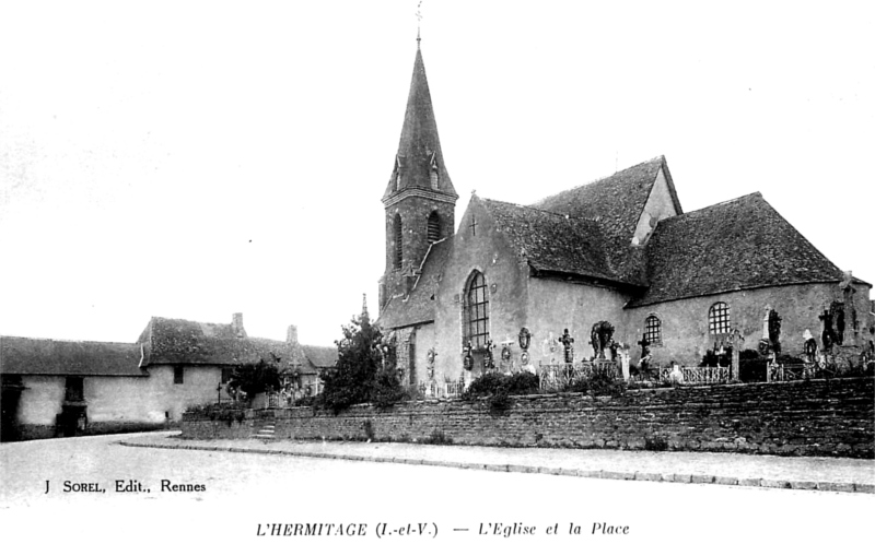 Ville de L'Hermitage (Bretagne).