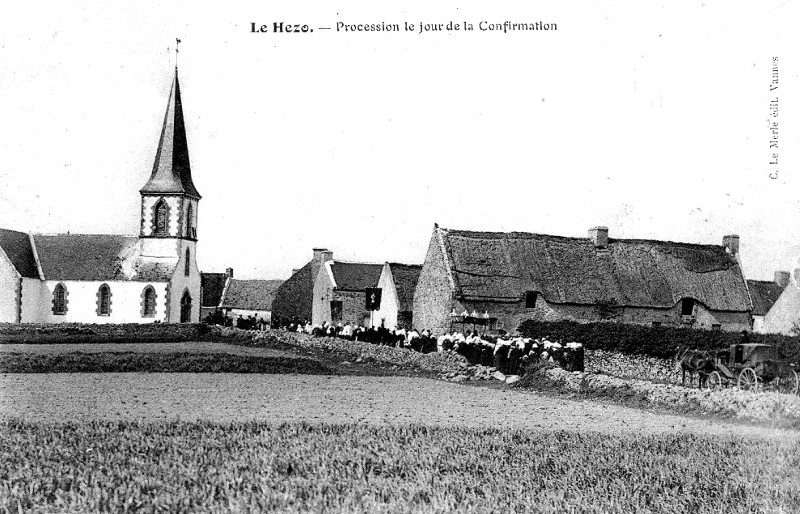 Eglise de Le Hzo (Bretagne).