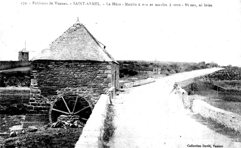Moulin  Le Hzo (Bretagne).