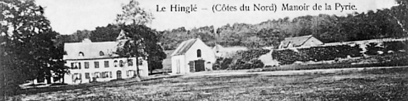 Le Hingl (Bretagne) : manoir de la Pyrie.