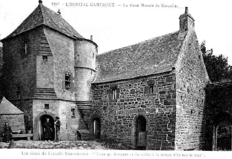 Manoir de l'Hpital-Camfrout (Bretagne).