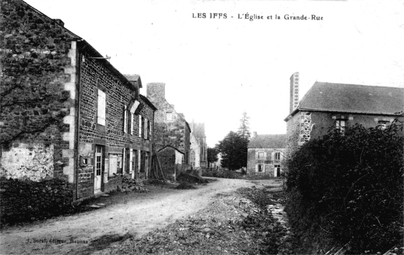 Ville des Iffs (Bretagne).