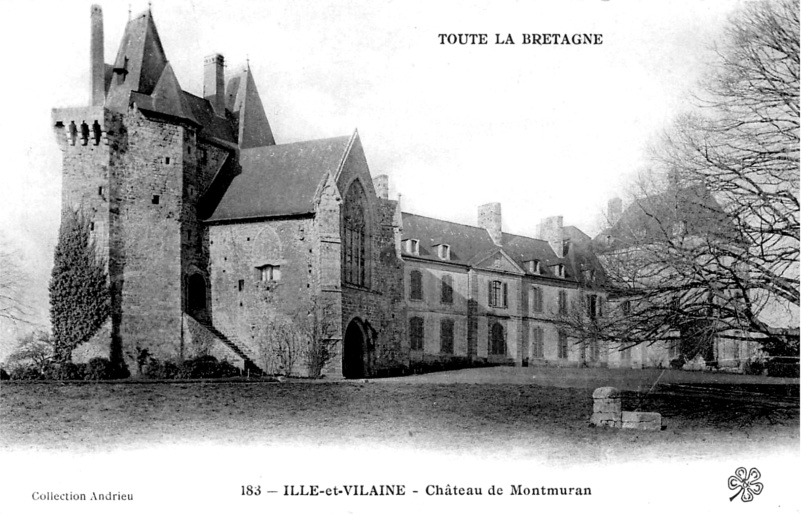 Chteau de Montmuran aux Iffs (Bretagne).