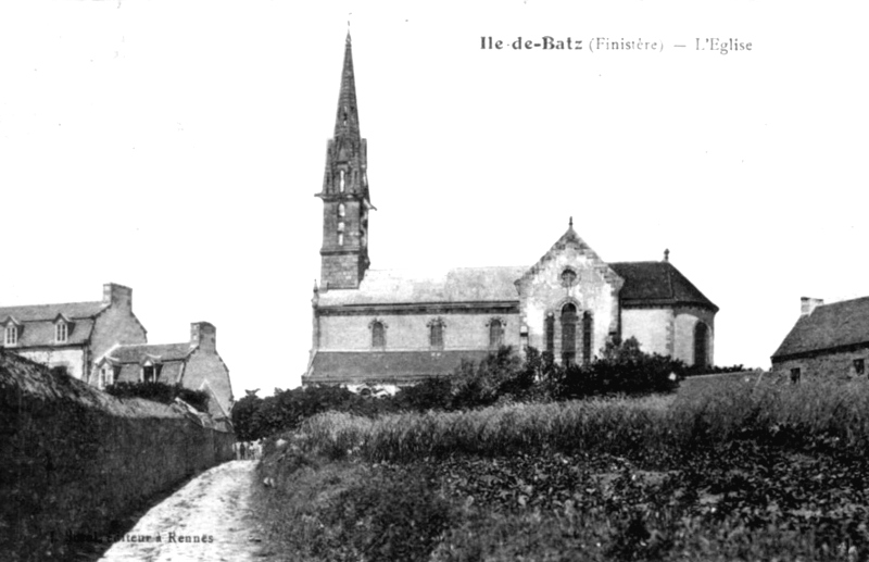 Eglise de l'le de Batz (Bretagne).